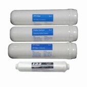 1螺纹内丝 伊美达康尔蓓伊纯艾克罗EH 一体式 PP棉活性炭滤芯抛弃式