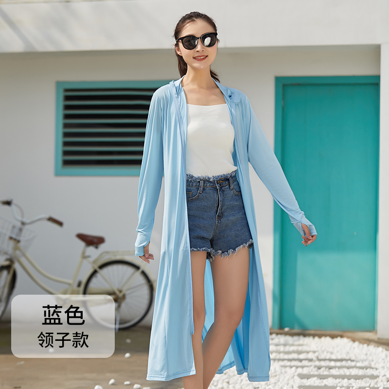 电动车防晒衣女长款全身夏季骑车装备罩衣神器夏天2021新款防晒服