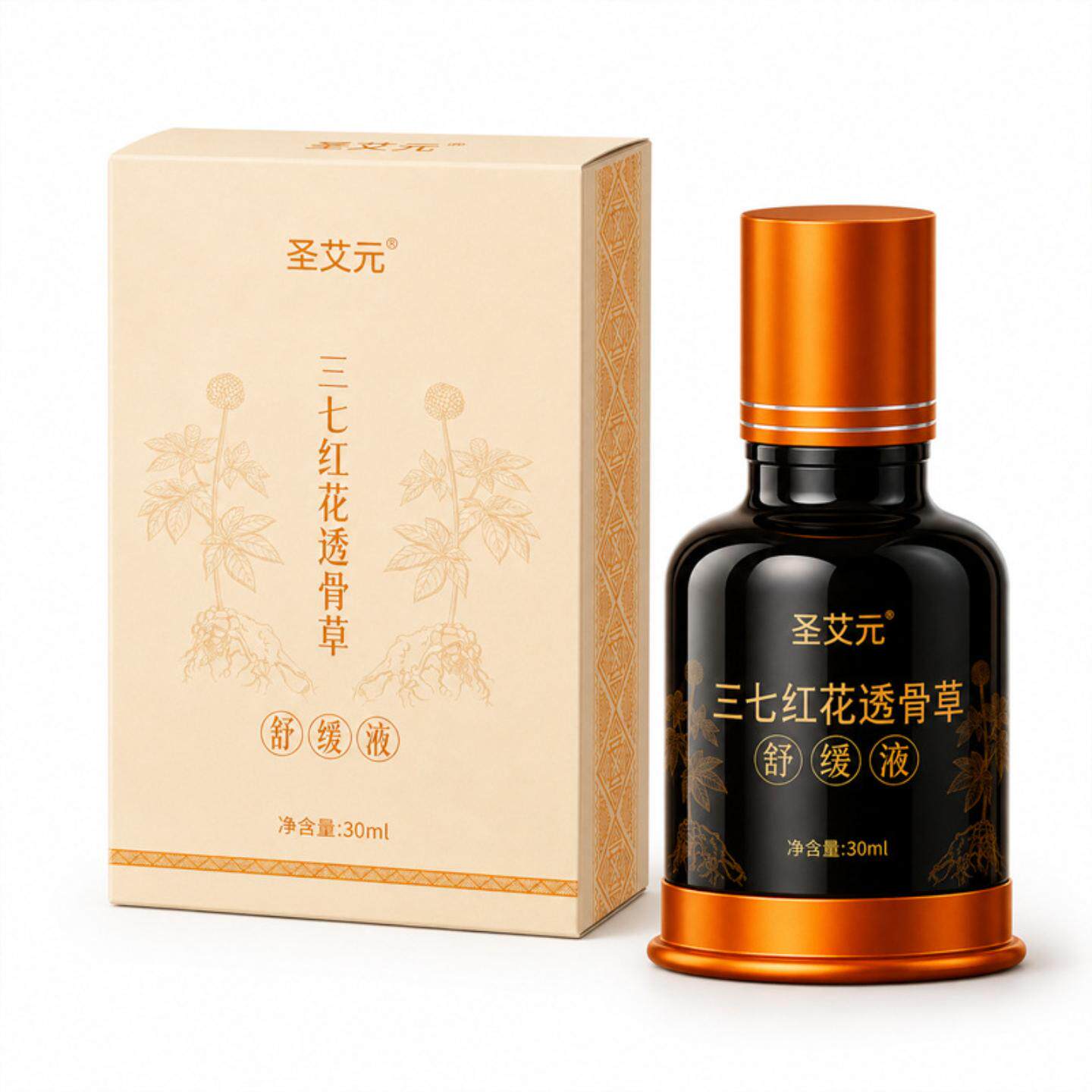 三七红花透骨草舒缓液颈肩腰腿