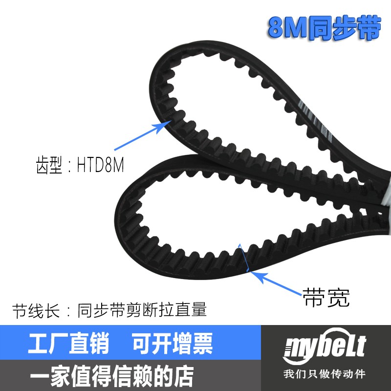 橡胶同步带c8M1128 S8M1128 8M1136 S8M1136 8M1152 8M1176现货