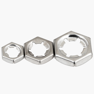 DIN7697 M30 GB805 M6M8M10M12 304不锈钢扣紧螺母扣紧螺帽锁紧