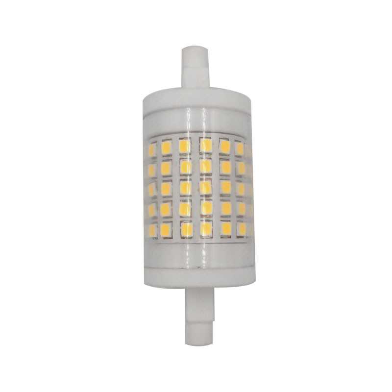 陶瓷 led R7S 10W LED灯泡 调光120/230V r7s led 78mm金卤灯 J78