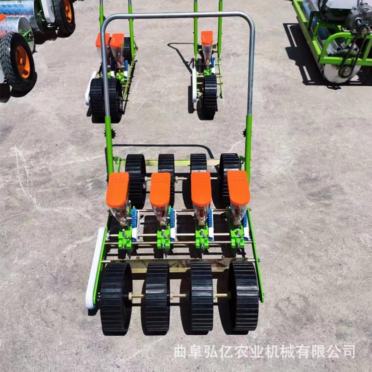 菜园地生菜芹菜手推精播机 芝麻辣椒小颗粒播种 药材牧草点播机