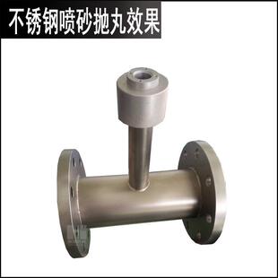 自控阀门喷砂 污水处理阀门喷砂抛丸设备厂家 不锈钢阀门 流量计