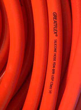 GREATFLEX内径16mm高温编织管夹线红色编织硅橡胶管BP20