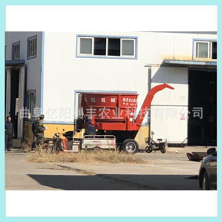 山东省大型稻草捆秸秆粉碎揉丝机 不卡机不缠草 厂家供应