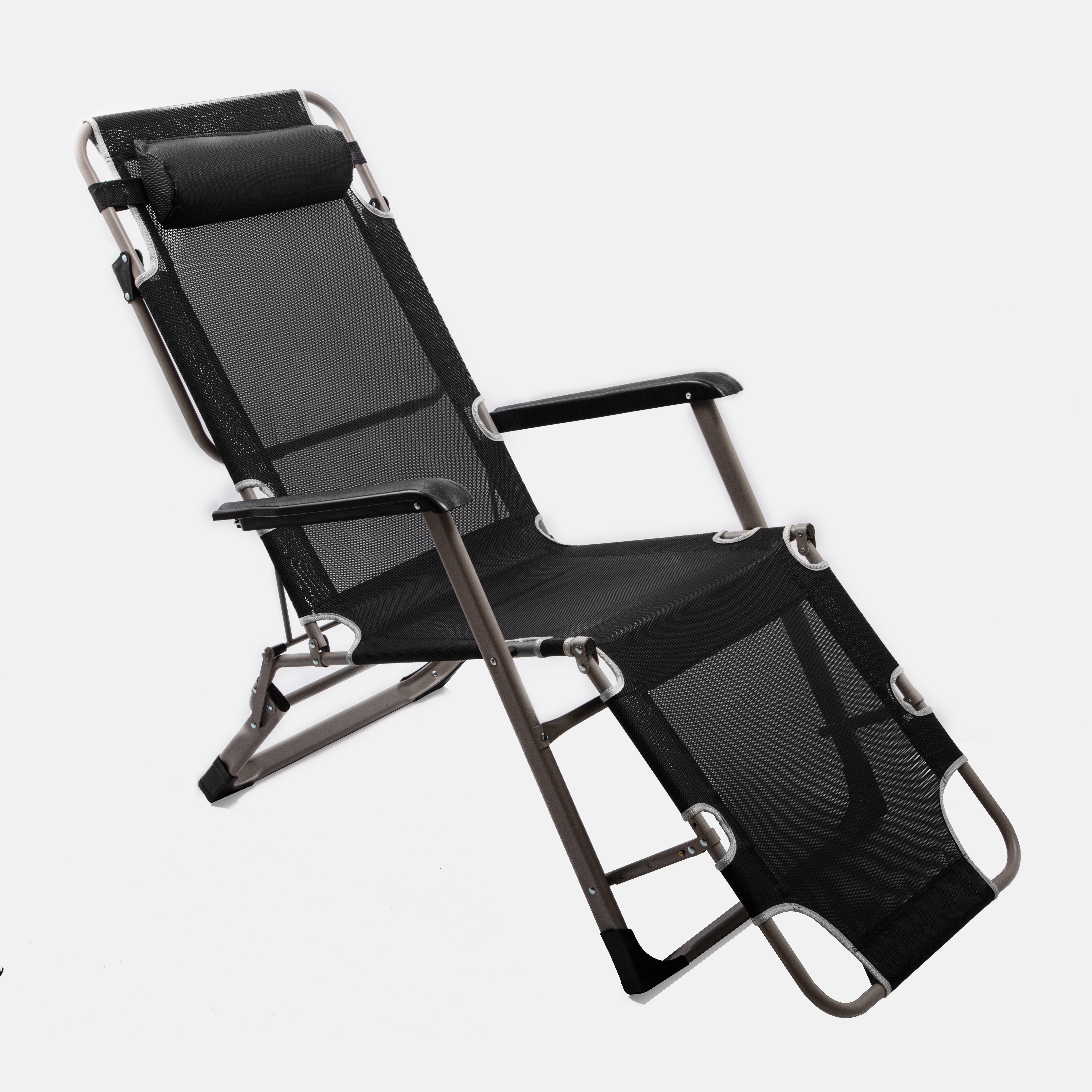 家用睡阳台靠背椅躺椅折叠午休憩两用午睡床休闲午坐办公室懒人椅