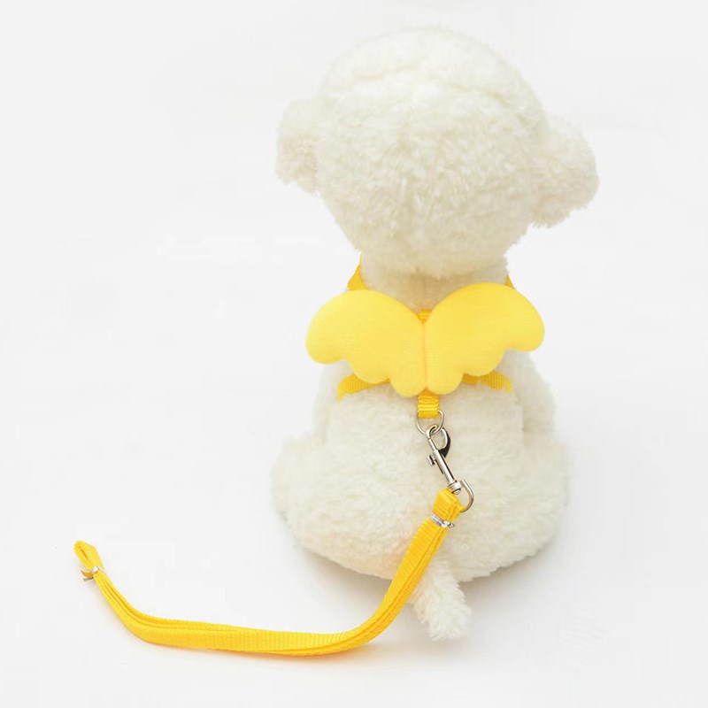 柯尔鸭牵引绳遛鸭子绳胸背带式牵引绳子遛猫绳宠物用品天使牵引绳