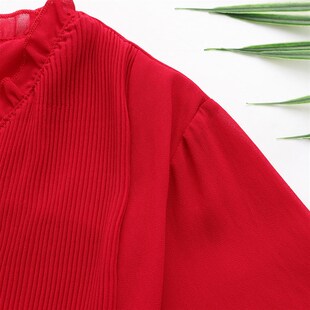 大码女装设计感高级气质遮肚胖mm短袖雪纺衬衫宽松加肥加大上衣