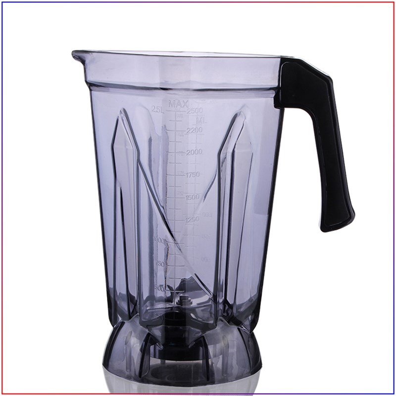 通用2.5L升杯子现磨豆浆机破壁料理机榨汁机上座杯容壶配件连刀组