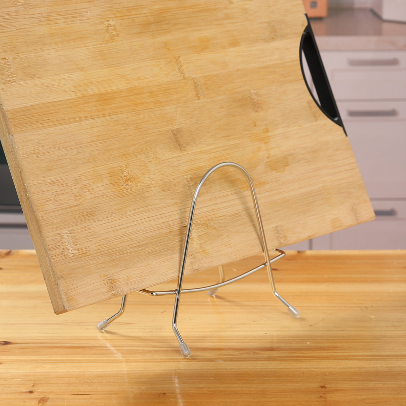 加粗不锈钢厨房砧板架切菜板架案板架子锅盖架物质架刀架置物架