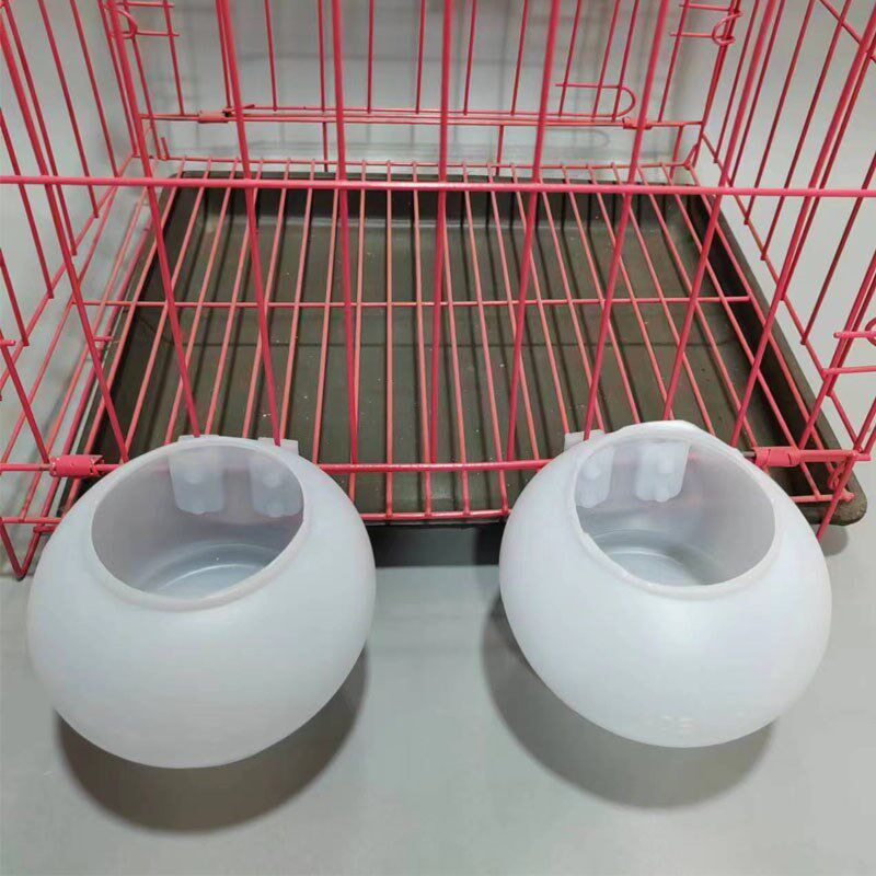 鸽子食罐喂食器料槽鹦鹉八哥芦丁鸡食盒养殖器具鸟用水盒料盒