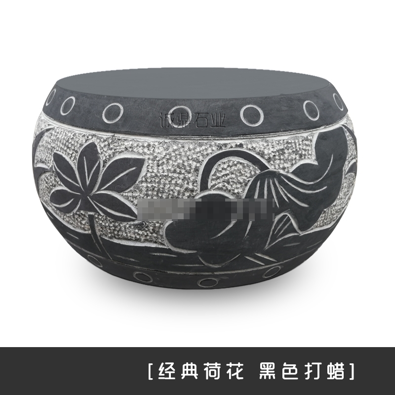 青石柱墩石底座路障挡车石墩子花架柱子柱顶柱脚石鼓凳门口石头