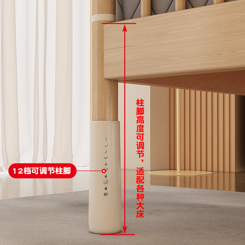 榉木拼接床宝宝加宽大床边加高护栏婴儿床延边实木儿童床大人可睡