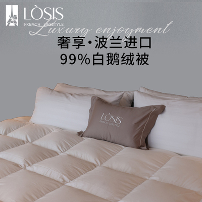 LOSIS/露茜波兰进口99鹅绒被夏被