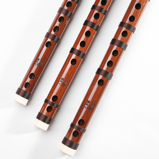 郑月明亲制竹笛/精品级笛子/手工/苦竹/一节/接铜/专业考级演奏级