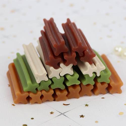 厂家生产宠物洁齿骨500g泰迪金毛幼犬成犬咬胶磨牙棒