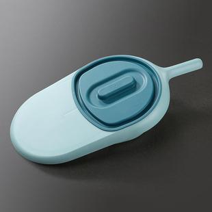 卧床老人瘫痪病人卧式 便盆带盖接便盆产妇成人卧便器床上坐便盆器