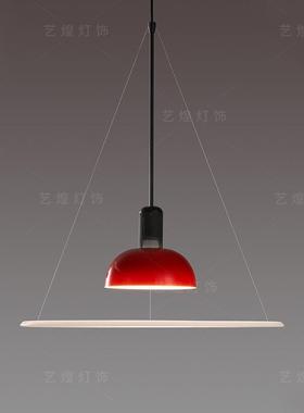 意大利flos frisbi餐厅吊灯简约现代款书房飞碟餐桌极简设计师灯