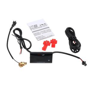 液晶显示仪表温度计水温数显表JOG 摩托车通用改装 DIO 水温表 S2R