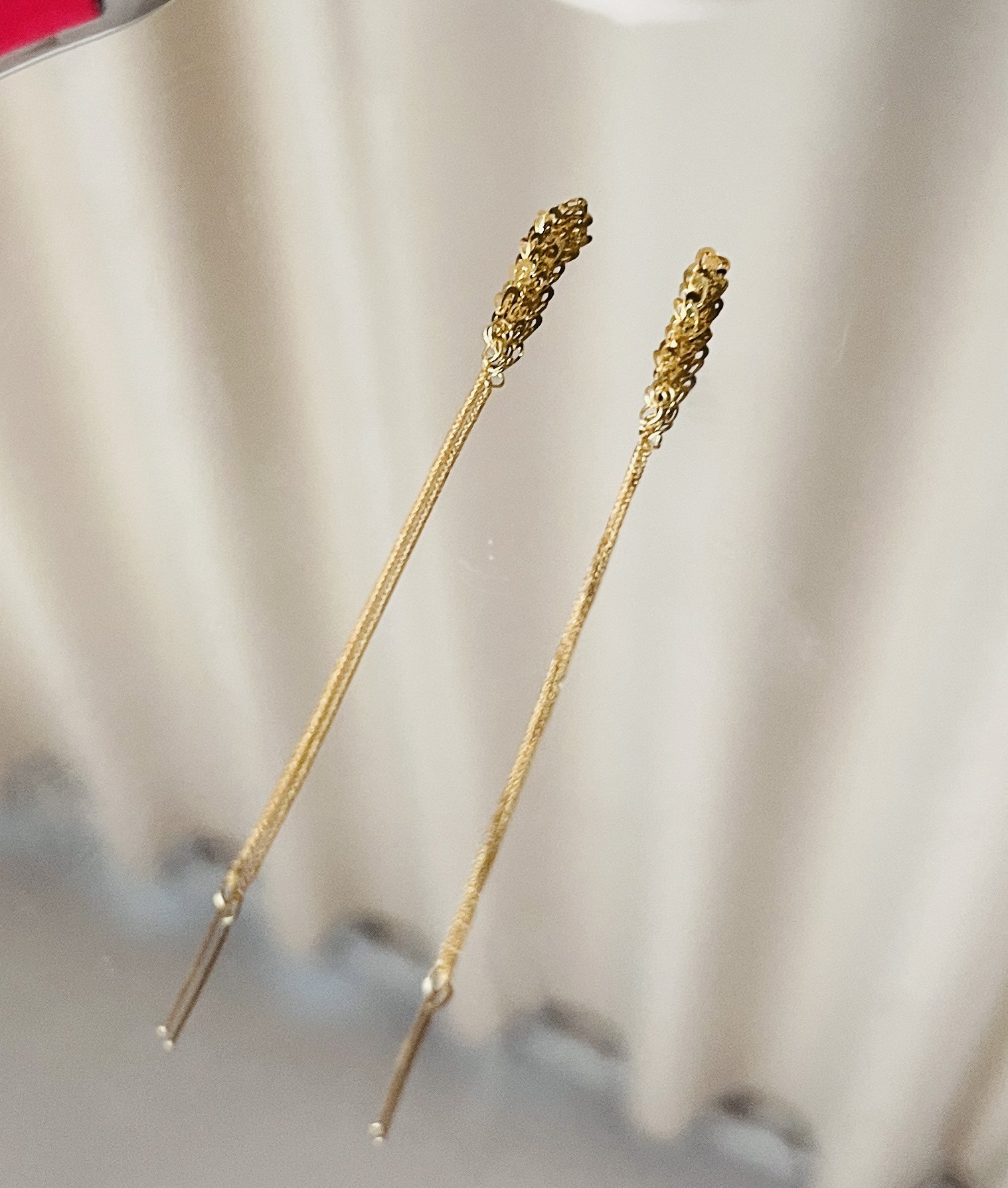 【璇姐专享】凤尾耳线,珠宝/钻石/翡翠,其他,淘宝优惠券,粉丝福利购,淘宝优惠卷