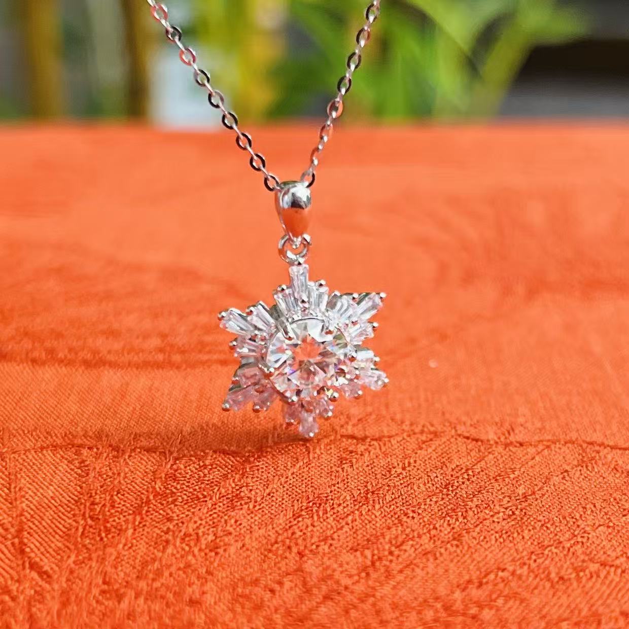 【璇姐专享】雪花项链