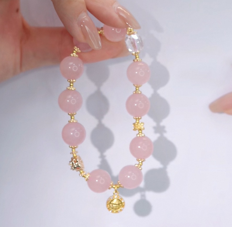 【莹莹专享】粉水晶手链