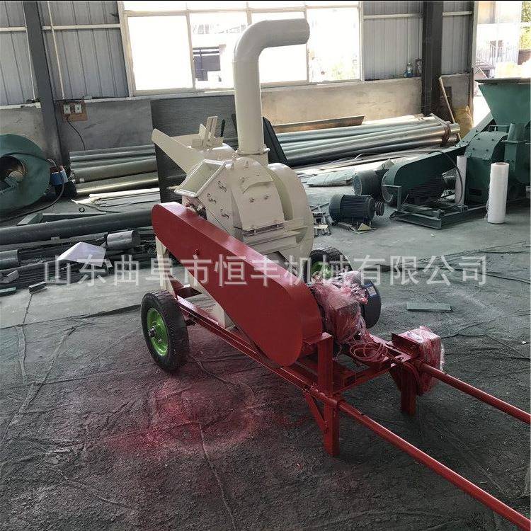 多功能粉碎机大型果树圆木枝干粉碎木屑锯末破碎机香菇木屑机
