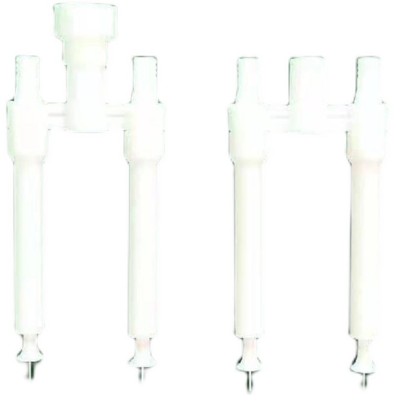 kci喷头双枪头静电喷塑机配件电极针金马喷枪嘴瓦格纳塑粉喷粉机