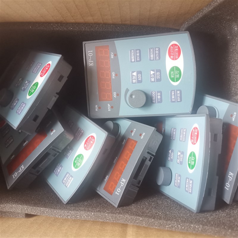 E&T益电通变频器TD80显示面板Kp-01电位器调速键盘操作.器控制面