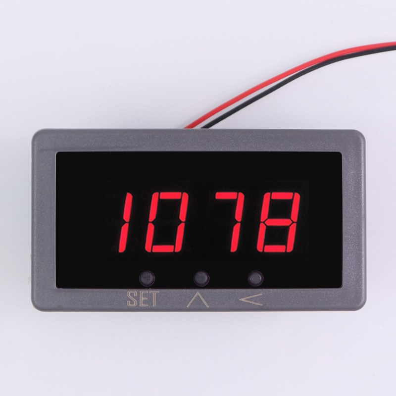 电机转速测速仪电子数显转速表抗霍尔磁铁传感器停转低速高速报警