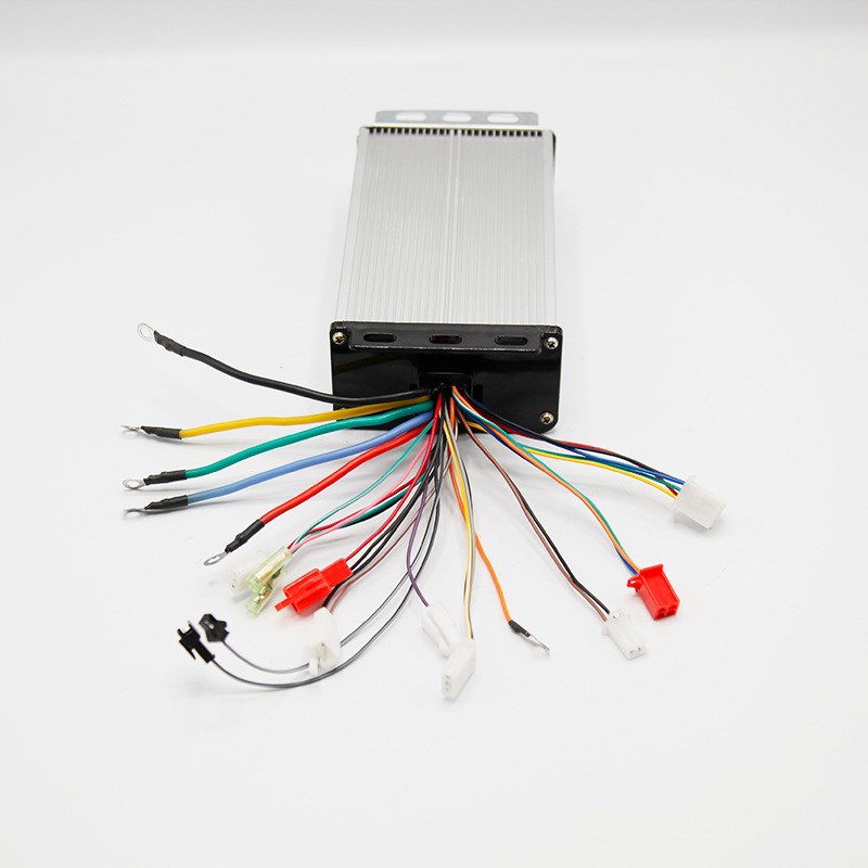 48V-72V500W锂电池智能控制器电瓶三模正弦波无刷控制器