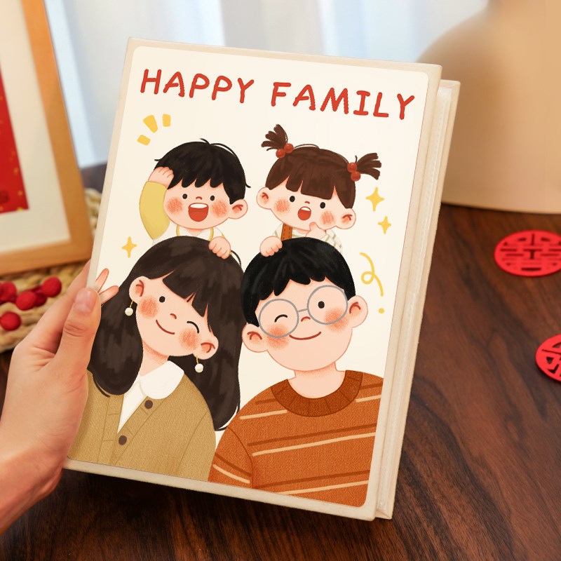 小相册本大容量纪念册插页影集5寸6寸照片收纳家庭宝宝成长记录册