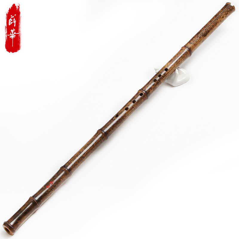 薛华洞箫专业演奏箫一节紫竹箫精制箫手工素箫G调八孔六孔萧乐器
