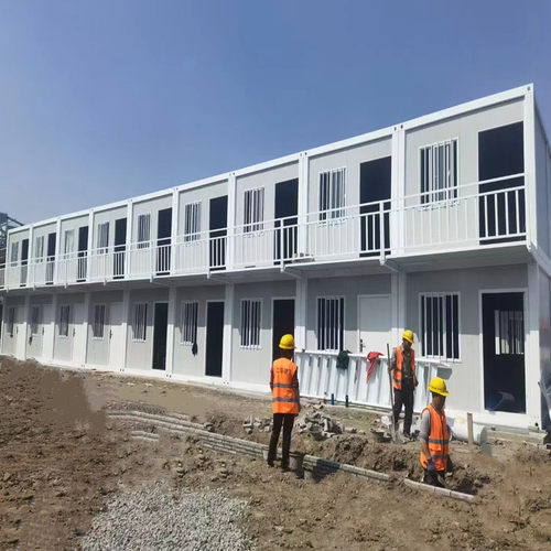 住人集装箱房快拼岩棉隔热活动板房临时移动办公室带卫生间房屋
