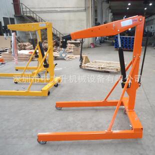 手动欧式单臂吊液压吊机LH-D05移动吊升降搬运车
