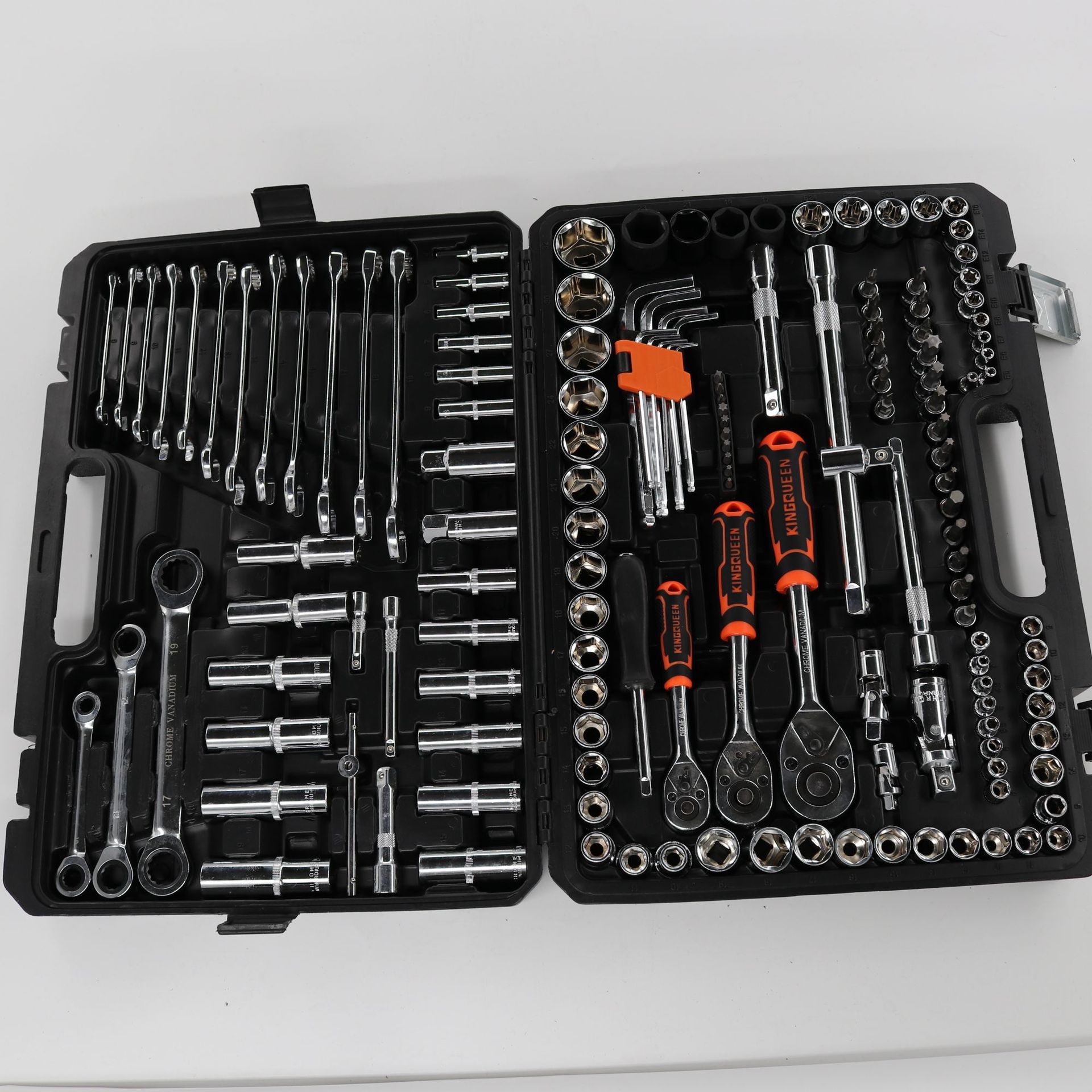 汽修组套套筒套管棘轮扳手修车汽修工具套装工具箱汽车维修工具箱