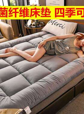 床垫软垫加厚10cm家用褥子榻榻米护垫1.5m双人1.8米折叠床褥垫被2