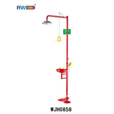 润旺达WJH0858复合式紧急冲淋洗眼器(手动脚踏板联用)洗眼器