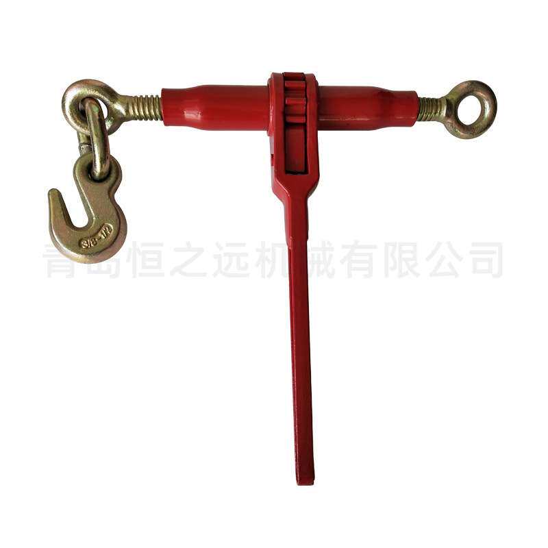 生产特殊紧索具钩环喷塑rethcet load binder1/2-5/8