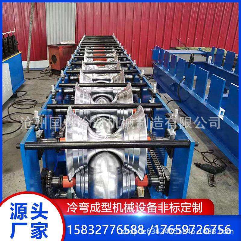 供应312全自动屋脊瓦设备彩钢琉璃瓦压瓦机专业生产冷弯成型机
