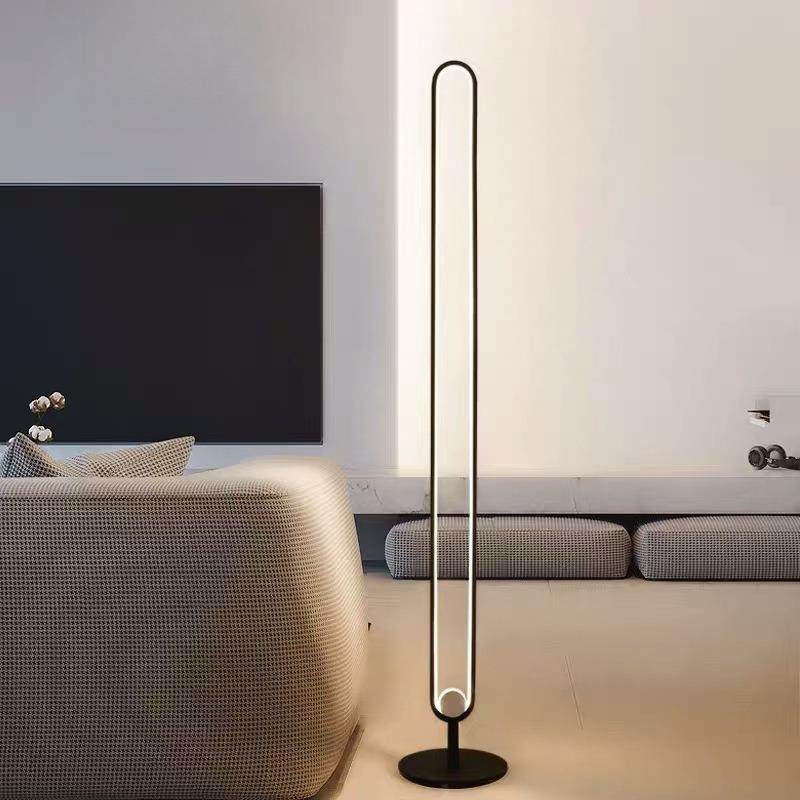 北欧装饰台灯个性创意客厅铁艺几何led落地灯现代简约卧室床头灯