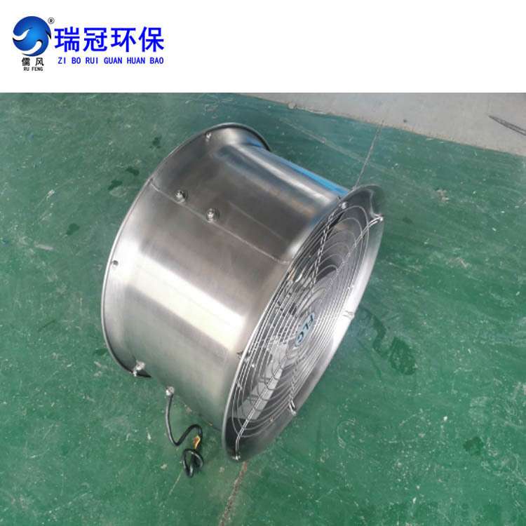 瑞冠 低噪音不锈钢风机 钢制轴流风机 风量大 稳固可靠图片