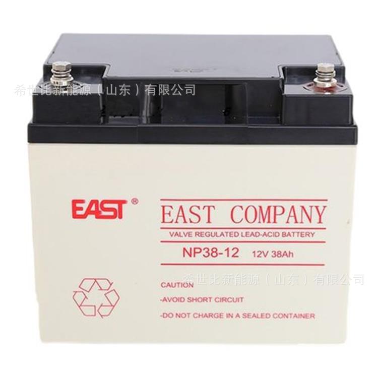 EAST易事特蓄电池NP38-12核电站/水电站12V38AH通讯及电力设备