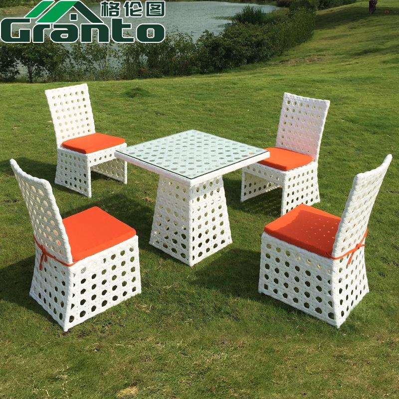 户外桌椅庭院藤椅三件套小室外休闲家具组合藤编花园露天阳台茶几