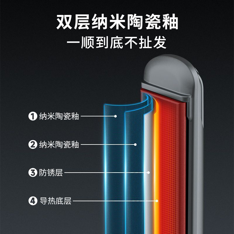 火之凤夹板A4直发卷发棒两用拉直板夹直发器刘海不伤头发熨板神器图片