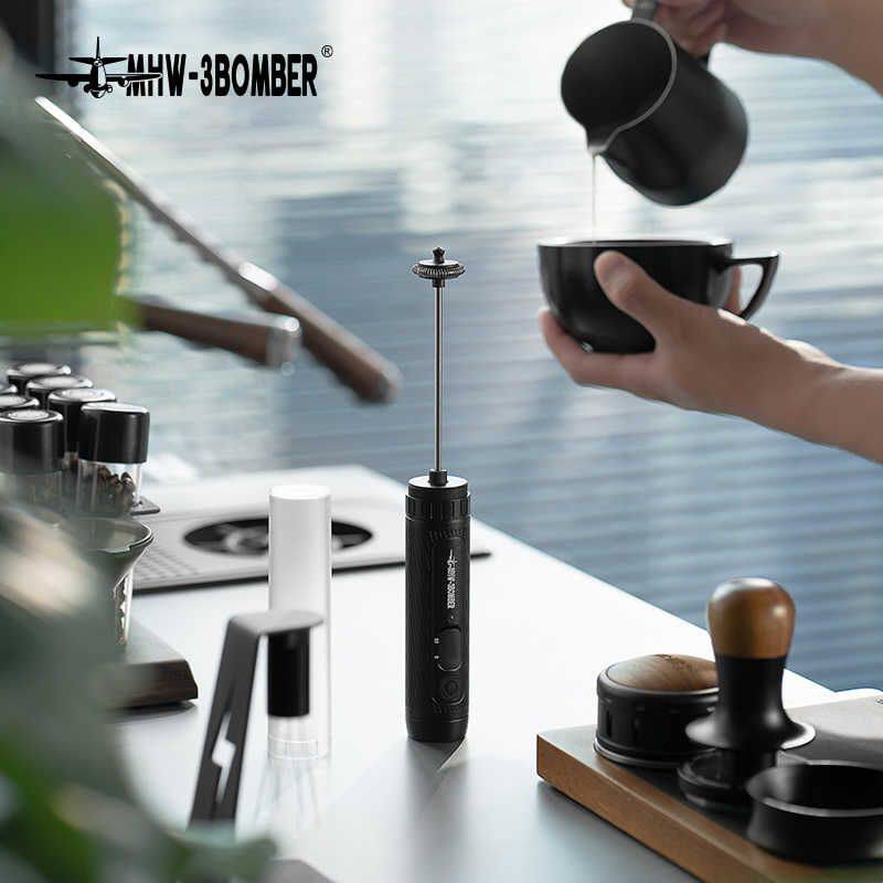 【顺丰包邮】轰炸机魔术师手持电动打奶泡器咖啡拉花搅拌打发器棒