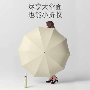 左都全自动超大号折叠双人晴雨伞结实男女防风暴雨专用3 5人伞