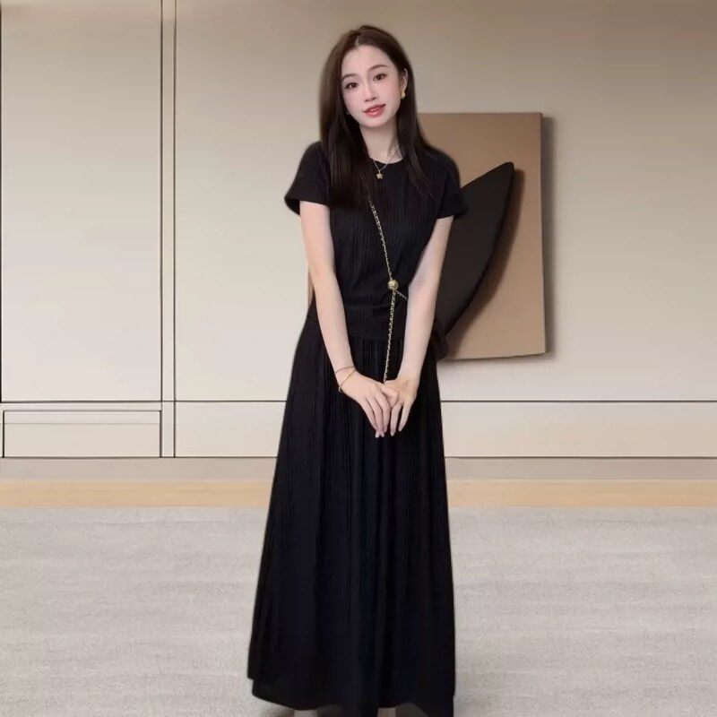 2026春款套装两件套长袖女运动时尚百搭短袖套装L-2