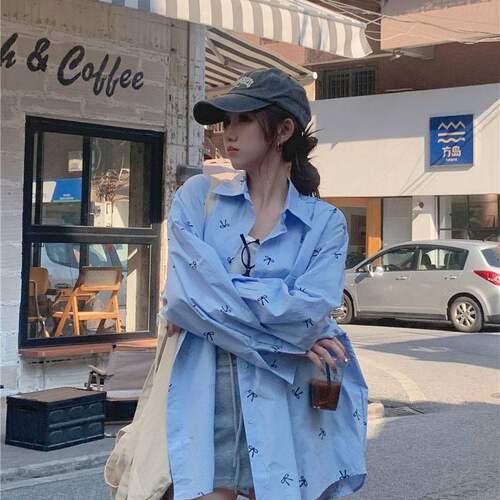 【衬衣合集】女新款慵懒风复古港味上衣设计感小众长袖开衫衬衫AK